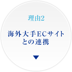 理由2 海外大手ECサイトとの連携